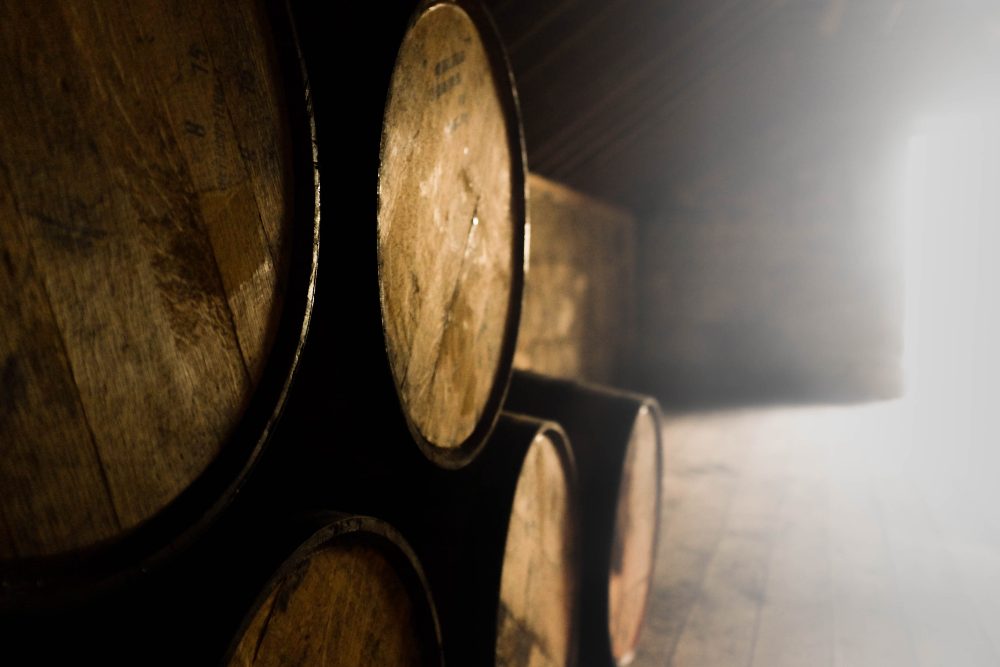 Cask heads at Larch Grove