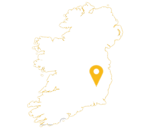 Map of Ireland — your cask matures in Co. Carlow